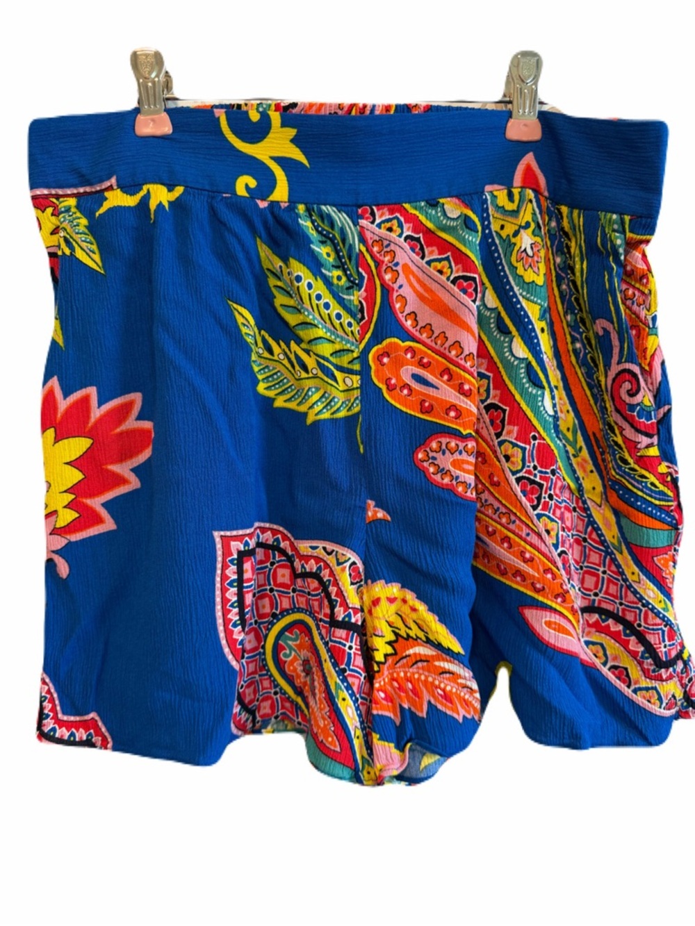 Boden Women’s Bright Colorful Pull On Shorts Size 8 100% Viscose